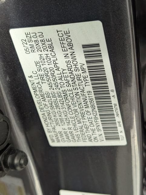 2022 Honda Pilot AWD Special Edition