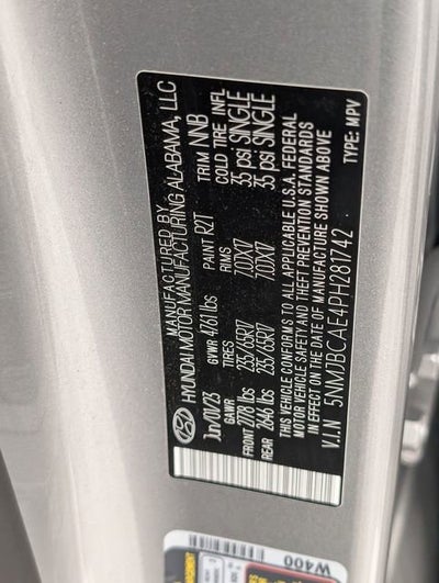 2023 Hyundai Tucson SEL