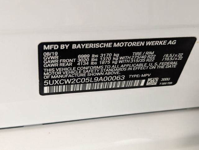 2020 BMW X7 xDrive40i