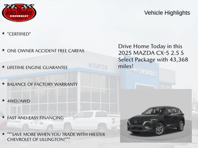 2025 Mazda Mazda CX-5 2.5 S Select