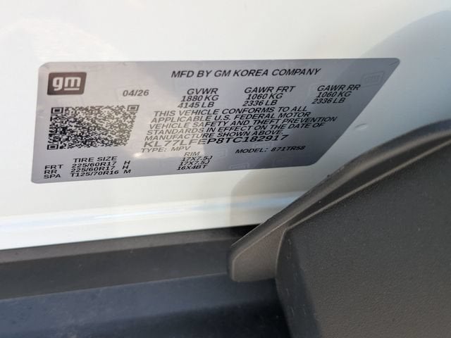 2026 Chevrolet Trax LS