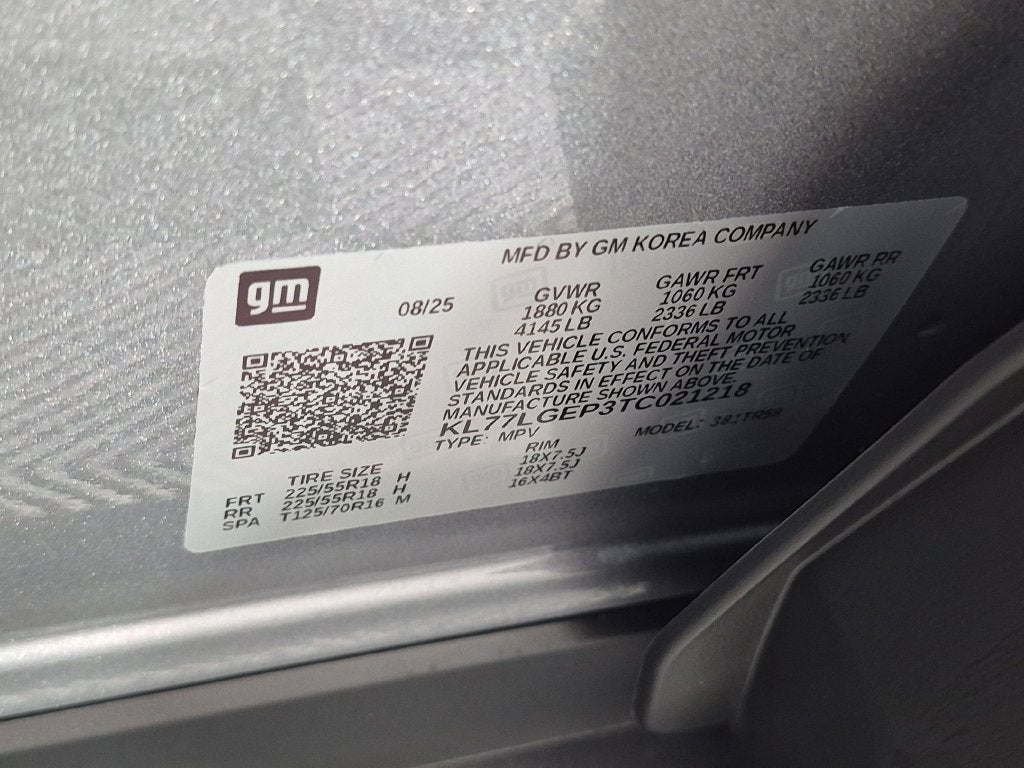 2026 Chevrolet Trax 1RS