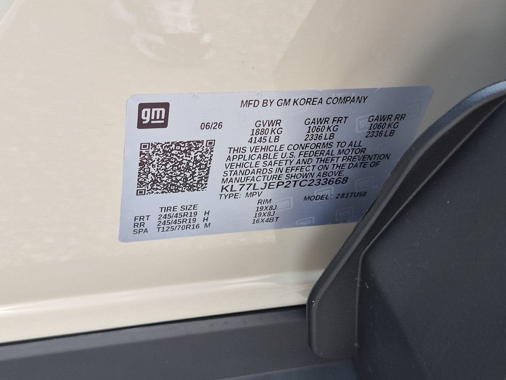2026 Chevrolet Trax 2RS
