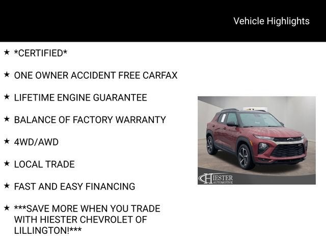 2023 Chevrolet Trailblazer RS