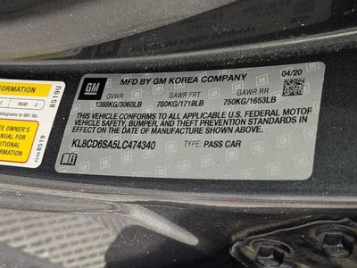 2020 Chevrolet Spark LT