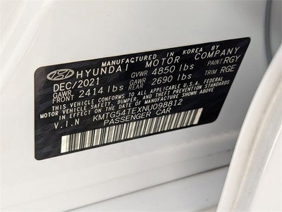 2022 Genesis G70 3.3T