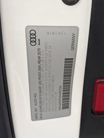 2019 Audi A5 Sportback Premium