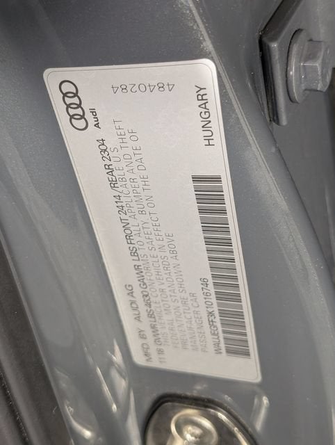 2019 Audi A3 45 Premium