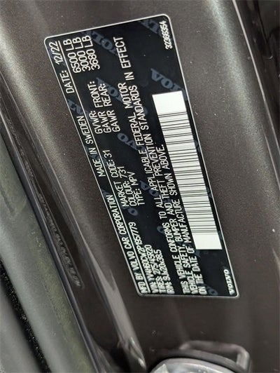 2023 Volvo XC90 Recharge Plug-In Hyb Plus Dark Theme